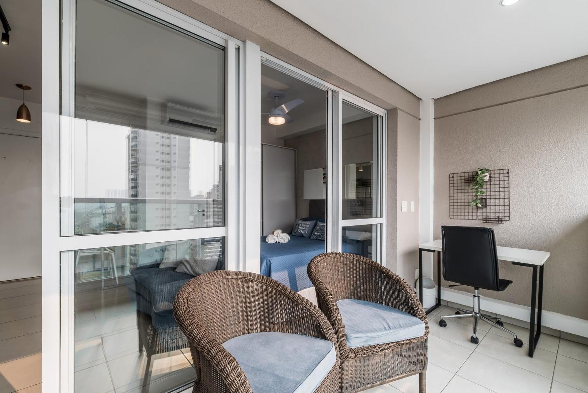 Estilo, Conforto E Vista Panoramica Ideal Para Trabalho Ou Lazer São Paulo Buitenkant foto